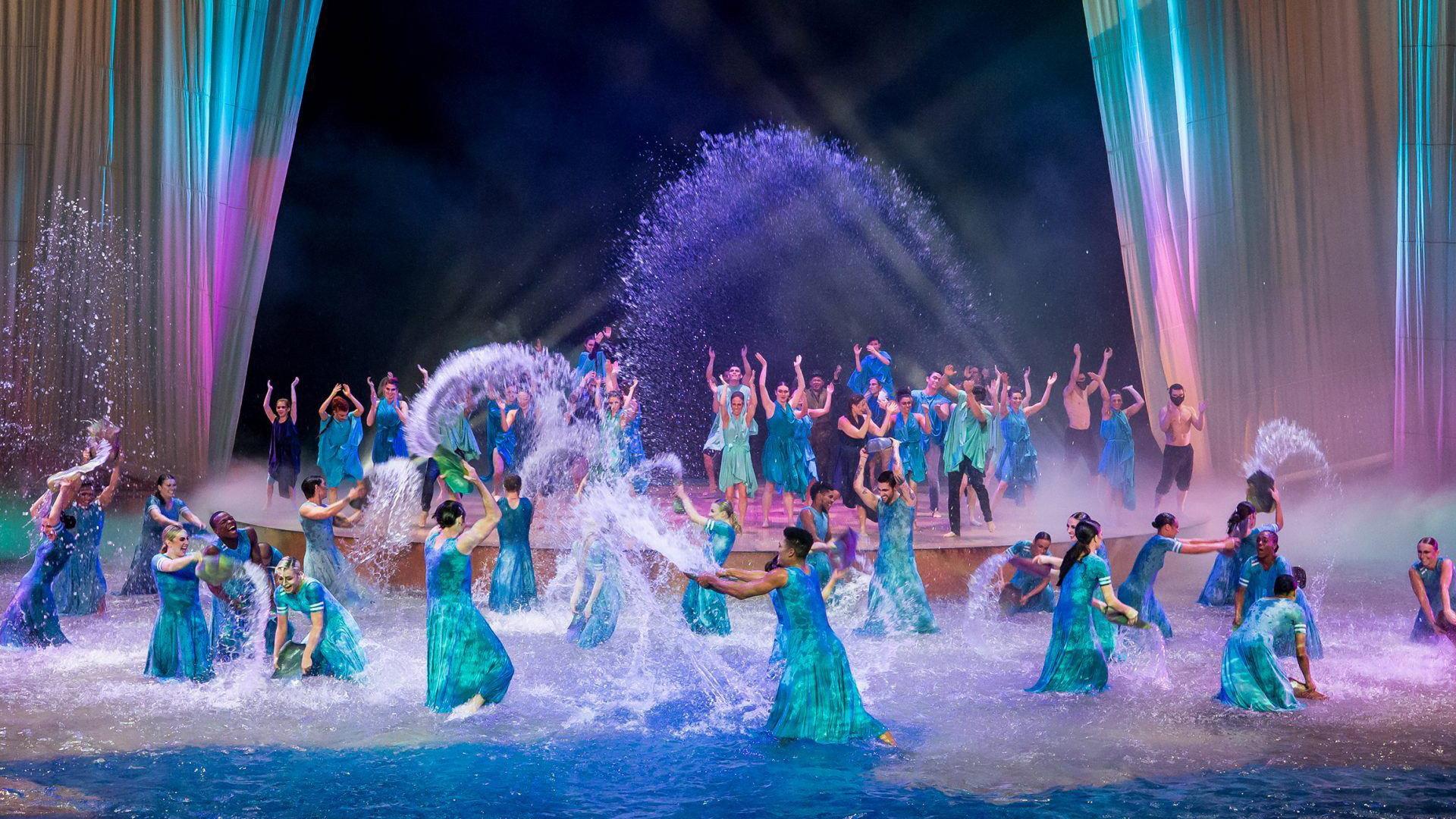One Night for One Drop: Imagined by Cirque du Soleil 2019 movie scene