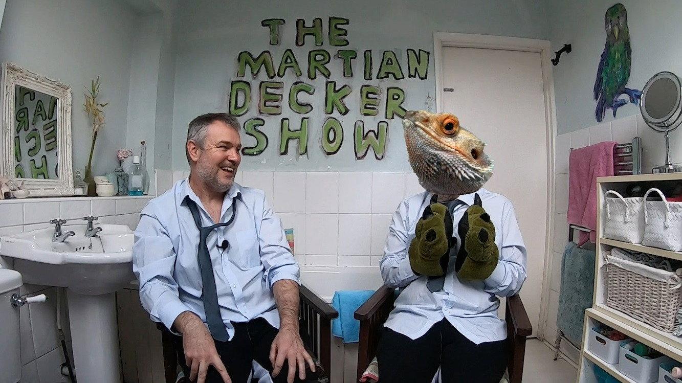 The Martin Decker Show 2023 movie scene