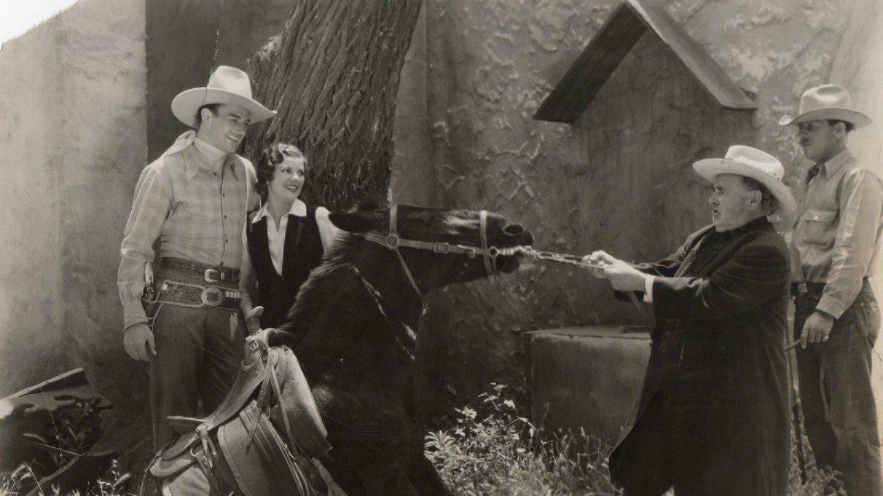 Ride Him, Cowboy 1932 movie scene