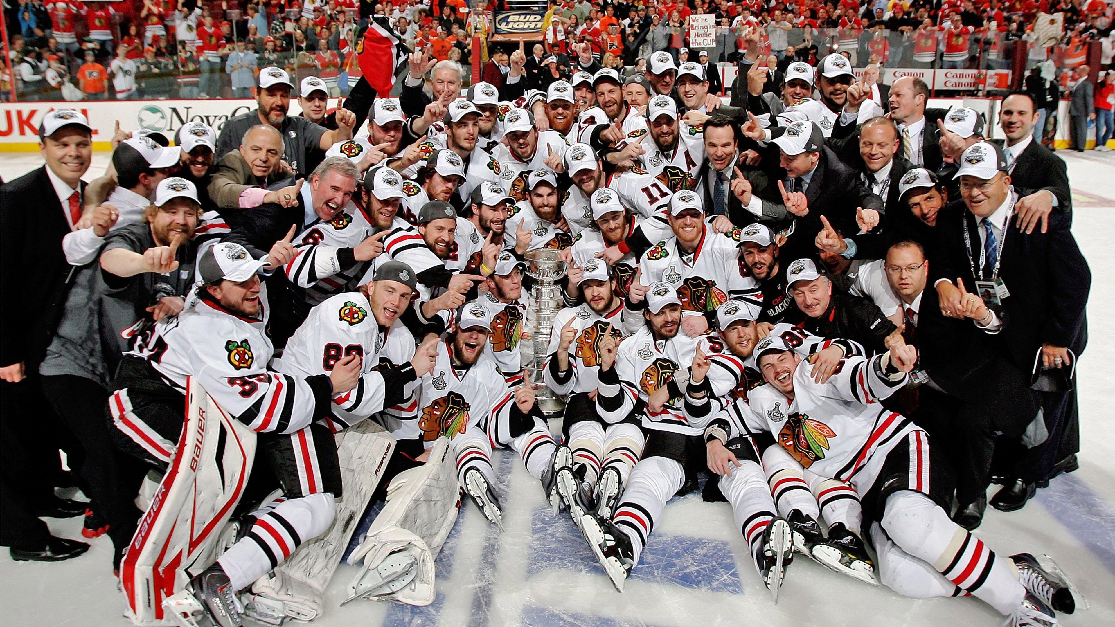 Chicago Blackhawks 2010 Stanley Cup Champions 2010 movie scene