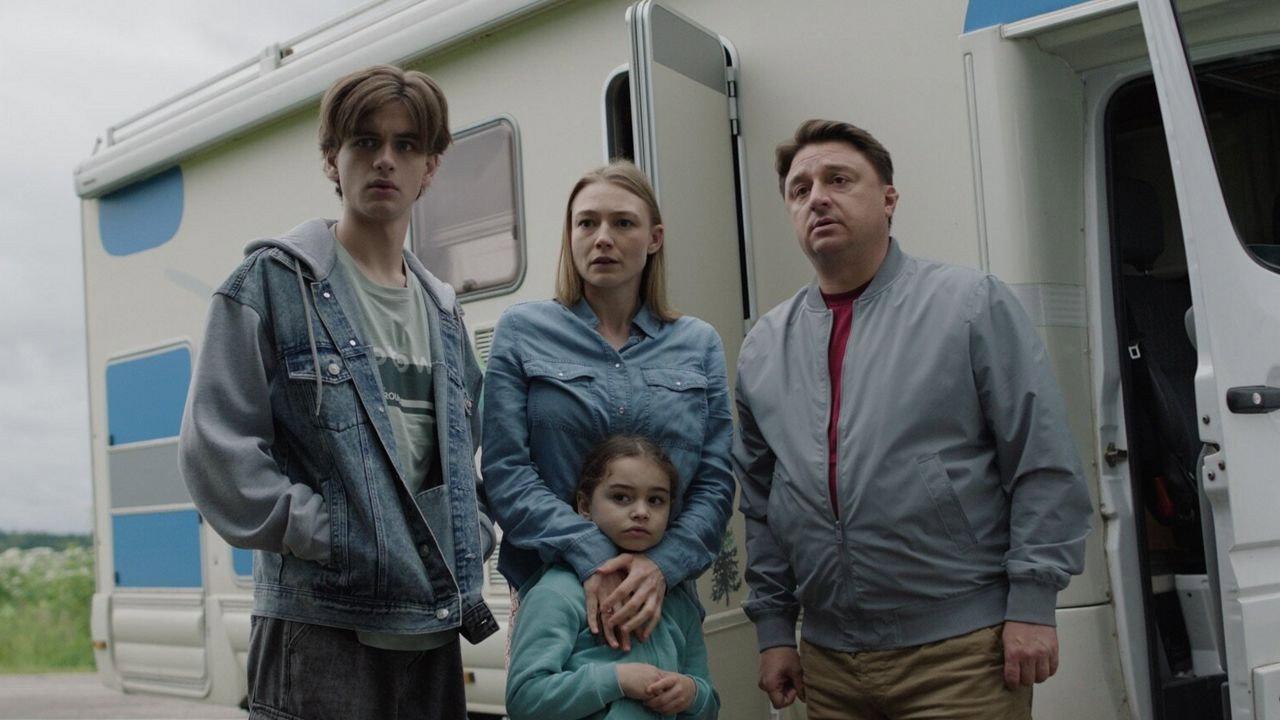 Family Ghost 2025 movie scene