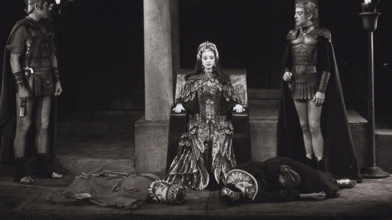 Antony and Cleopatra 1962 movie scene