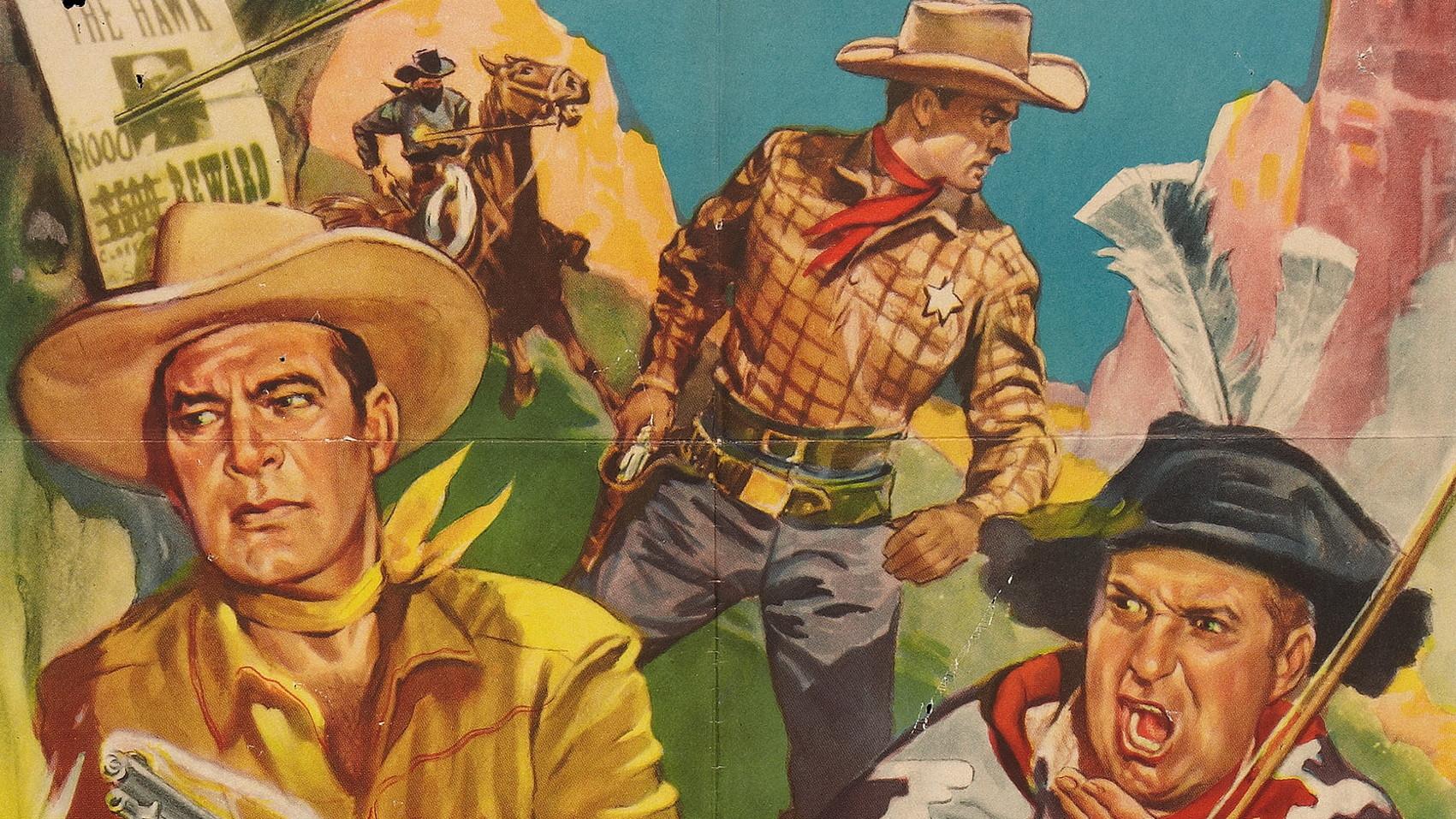 The Hawk of Wild River 1952 movie scene