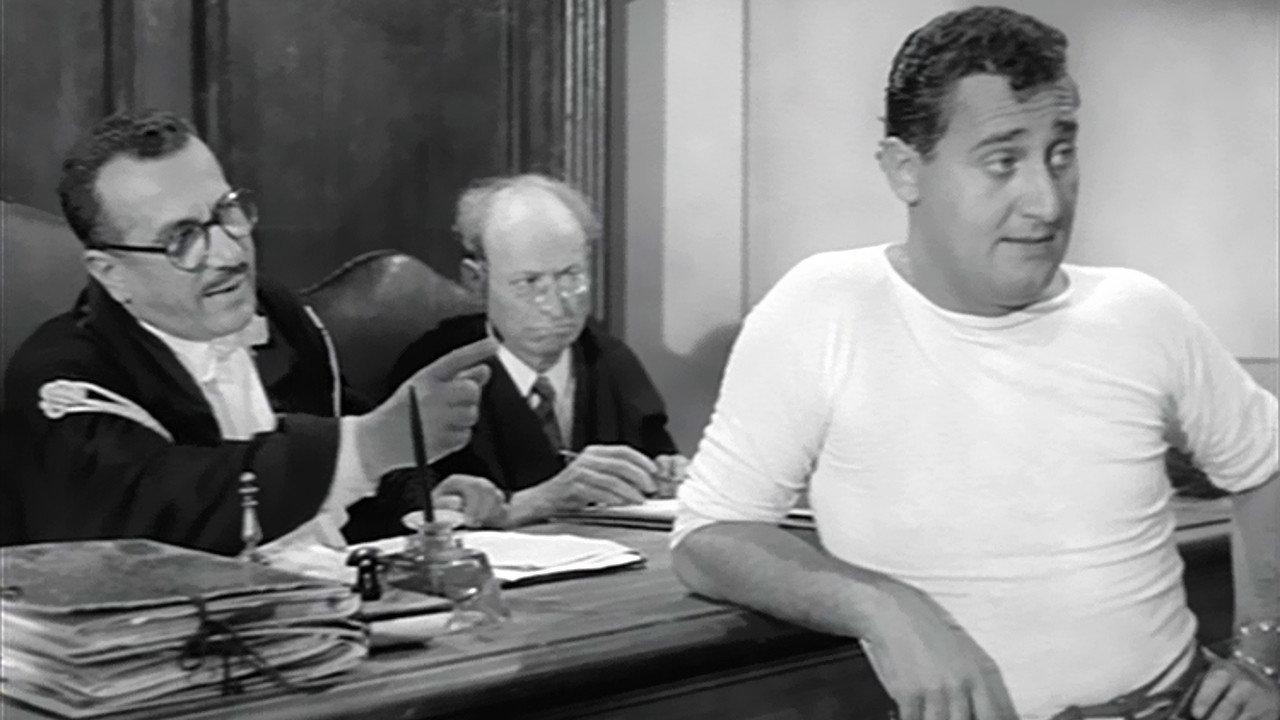 A Day in Court 1954 movie scene