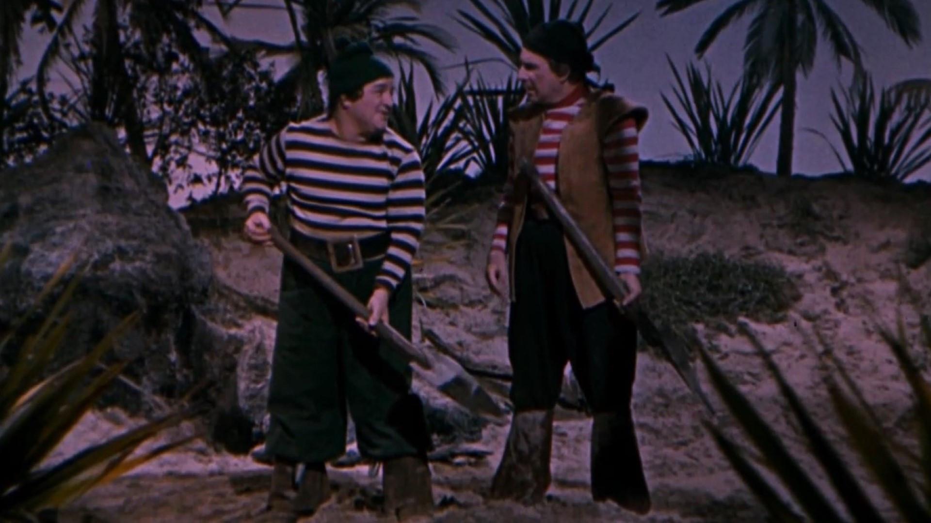 Abbott and Costello Meet Captain Kidd 1952 movie scene