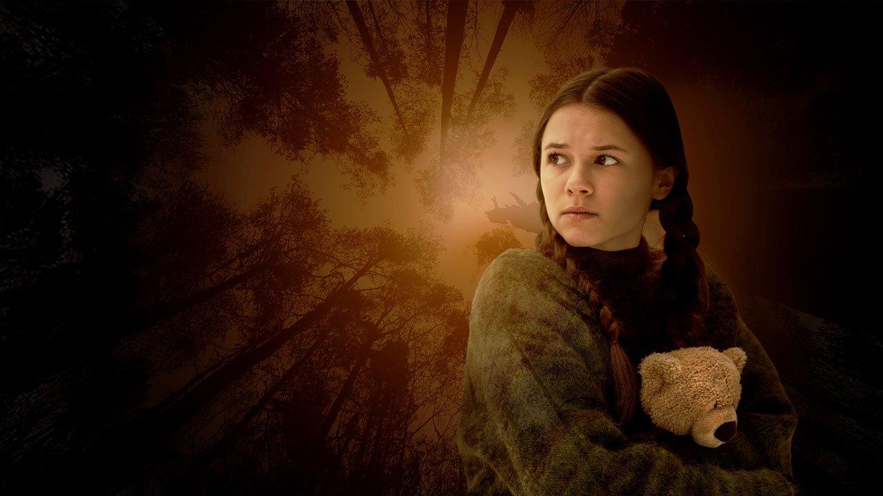 Little Girl in the Woods 2025 movie scene