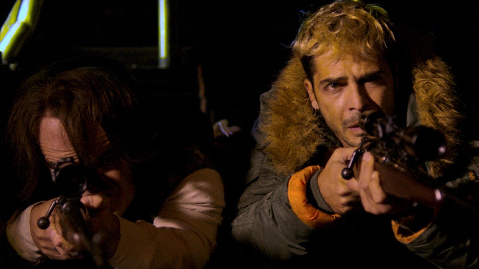 La banda dei tre 2020 movie scene