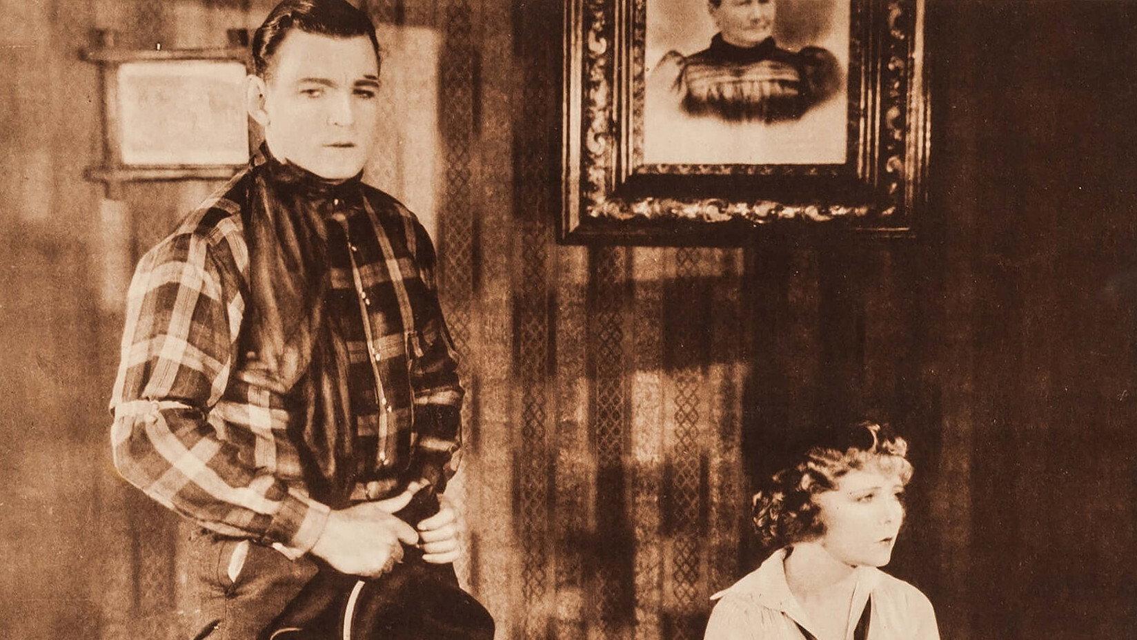 Forbidden Trails 1920 movie scene