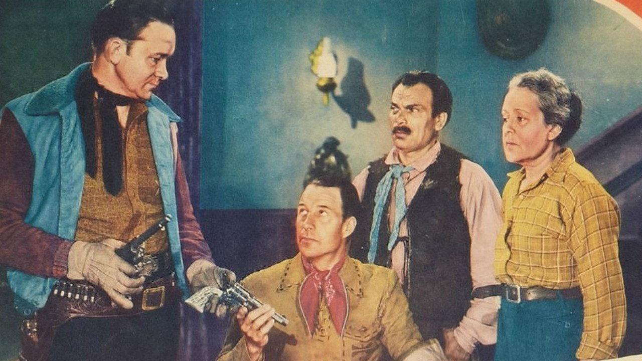 Bullets for Bandits 1942 movie scene