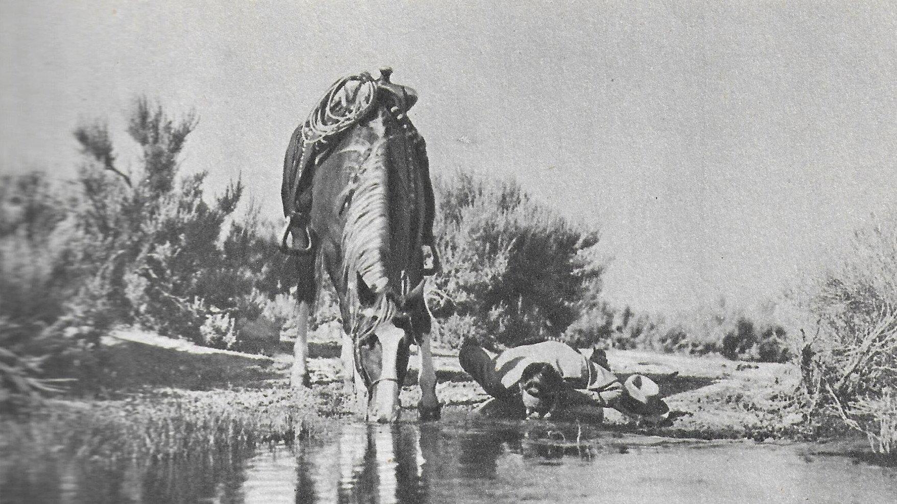 Texans Never Cry 1951 movie scene