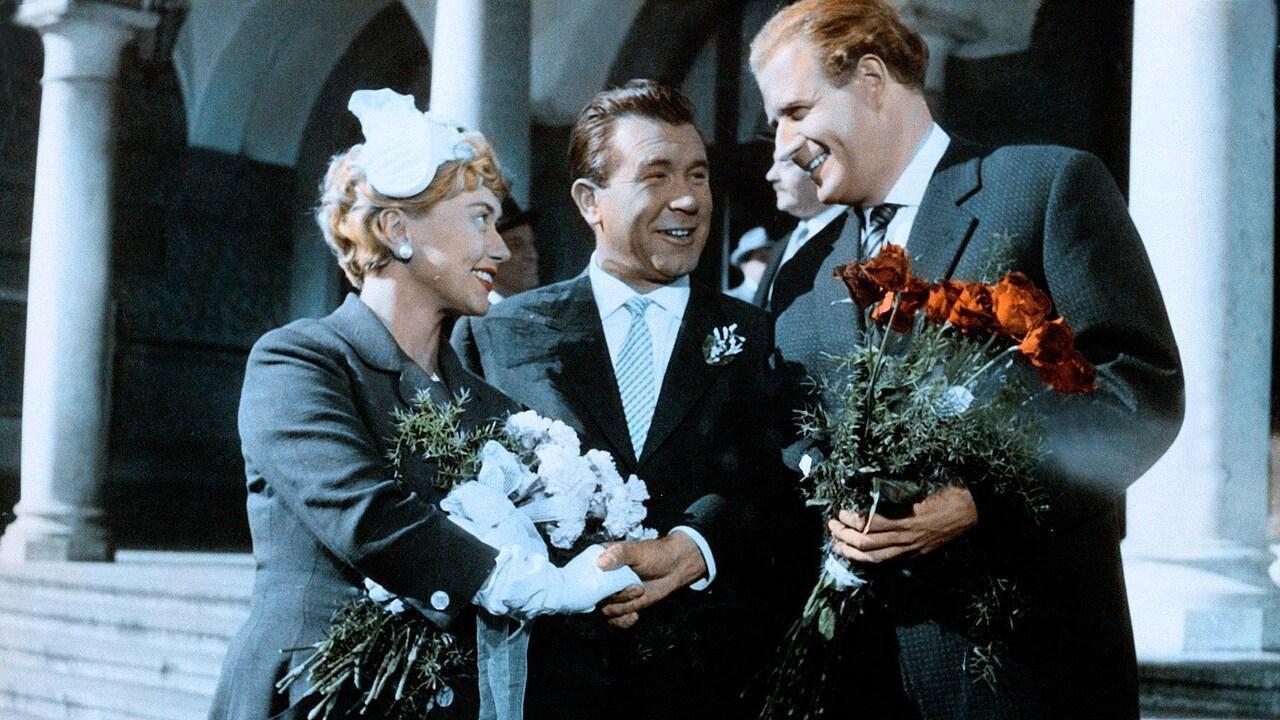 Mandolins and Moonlight 1959 movie scene