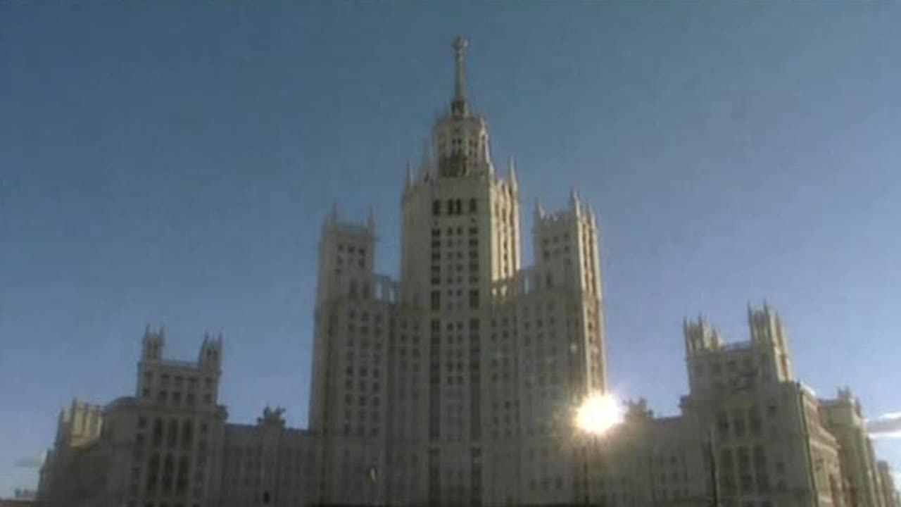 Moscow Skyscraper 2005 movie scene