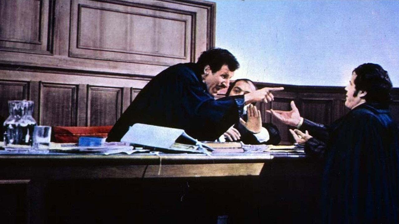 Will the Lawyer Franco Benenato Be Able to Defeat his Arch Enemy the Magistrate Ciccio De Ingras? 1971 movie scene