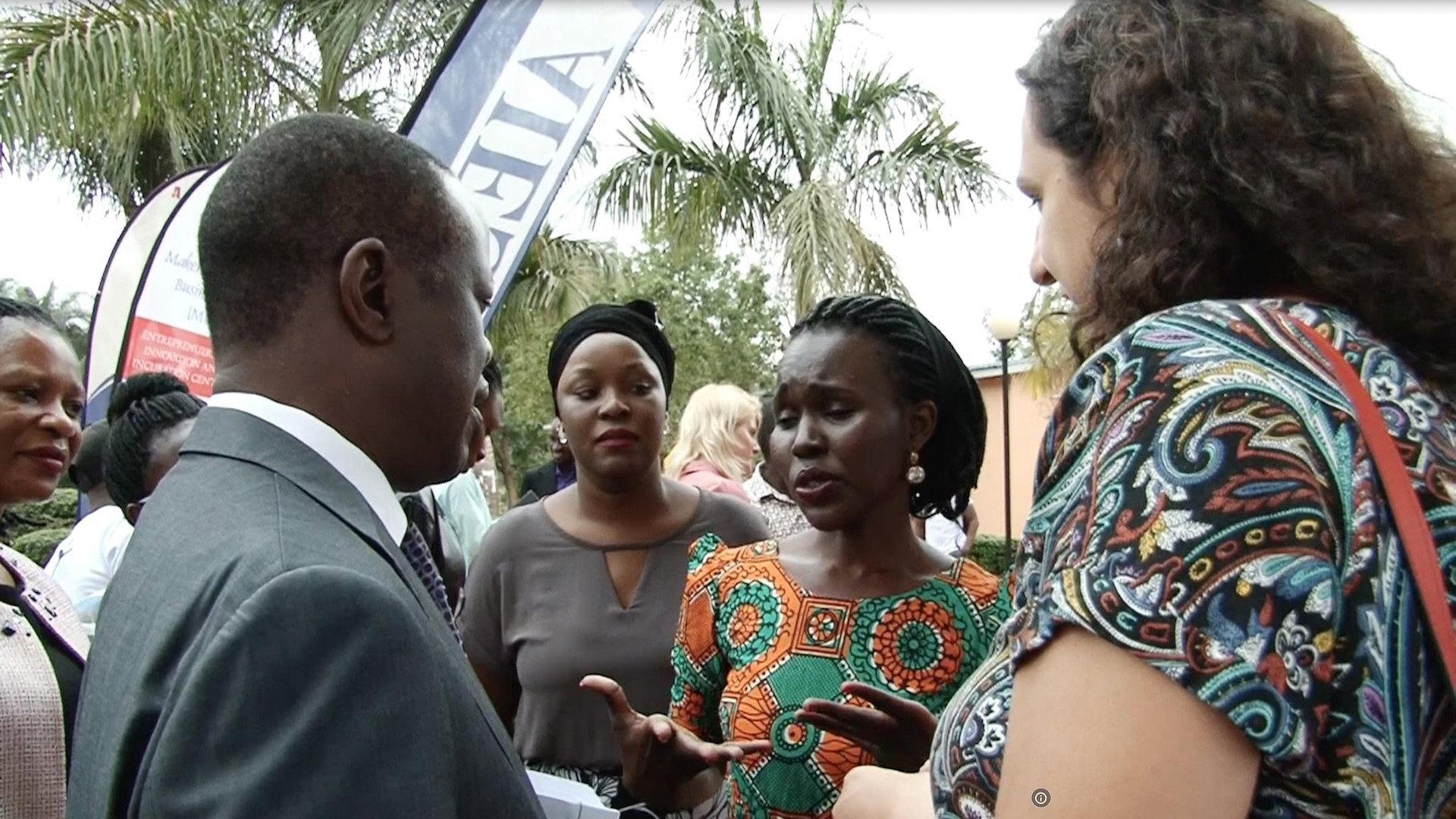 Sandra Letio, Uganda 2019 movie scene