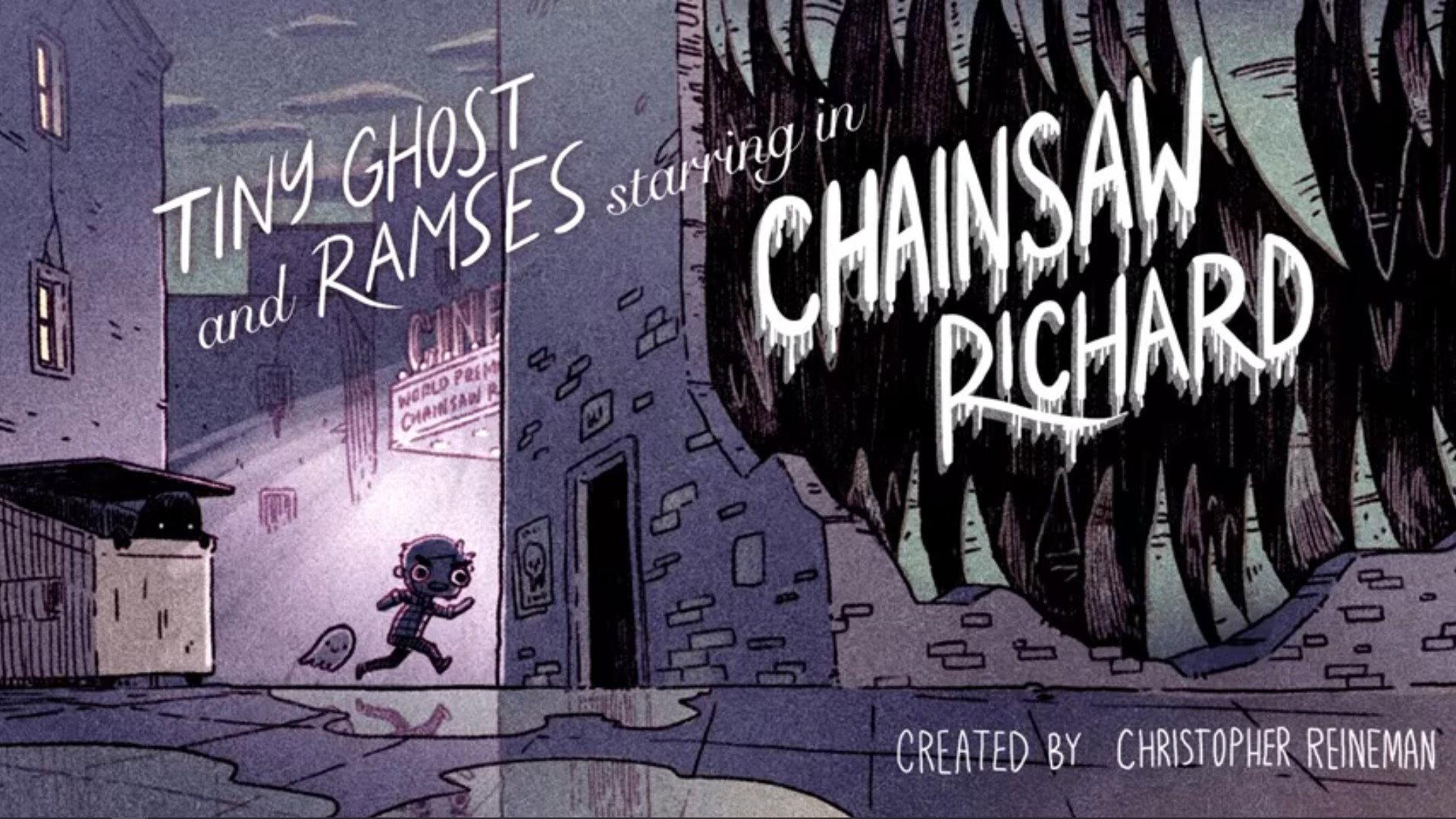 Chainsaw Richard 2014 movie scene