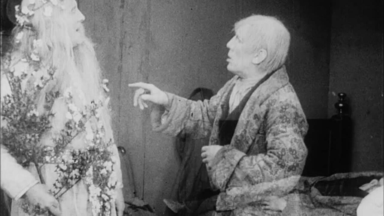 A Christmas Carol 1914 movie scene