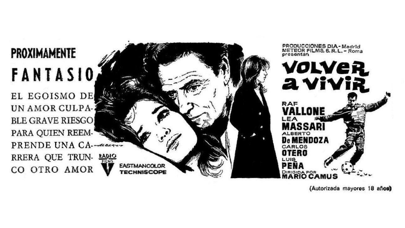 Volver a vivir 1968 movie scene