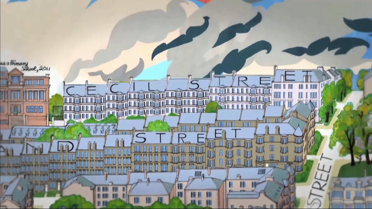 Alasdair Gray at Eighty 2014 movie scene