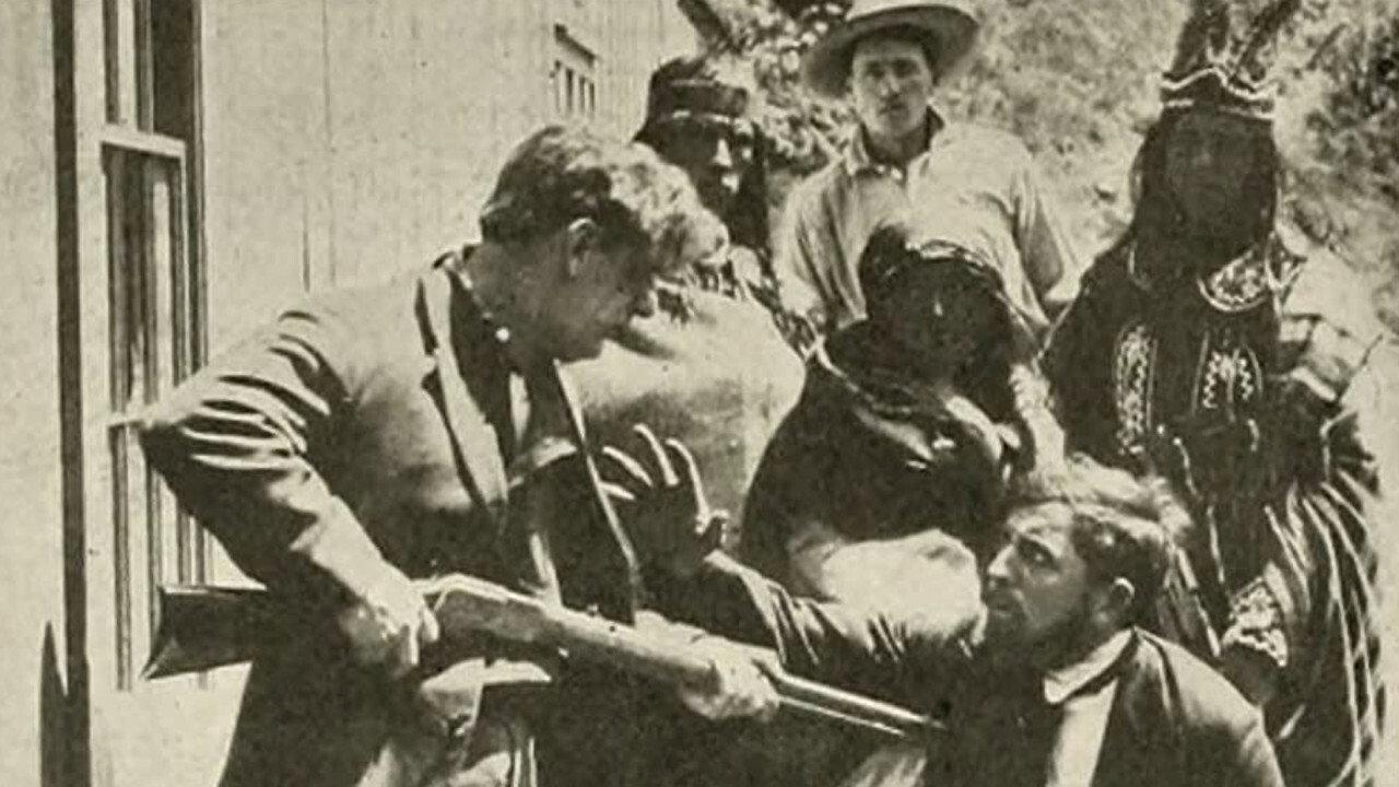 Broncho Billy Gets Square 1913 movie scene