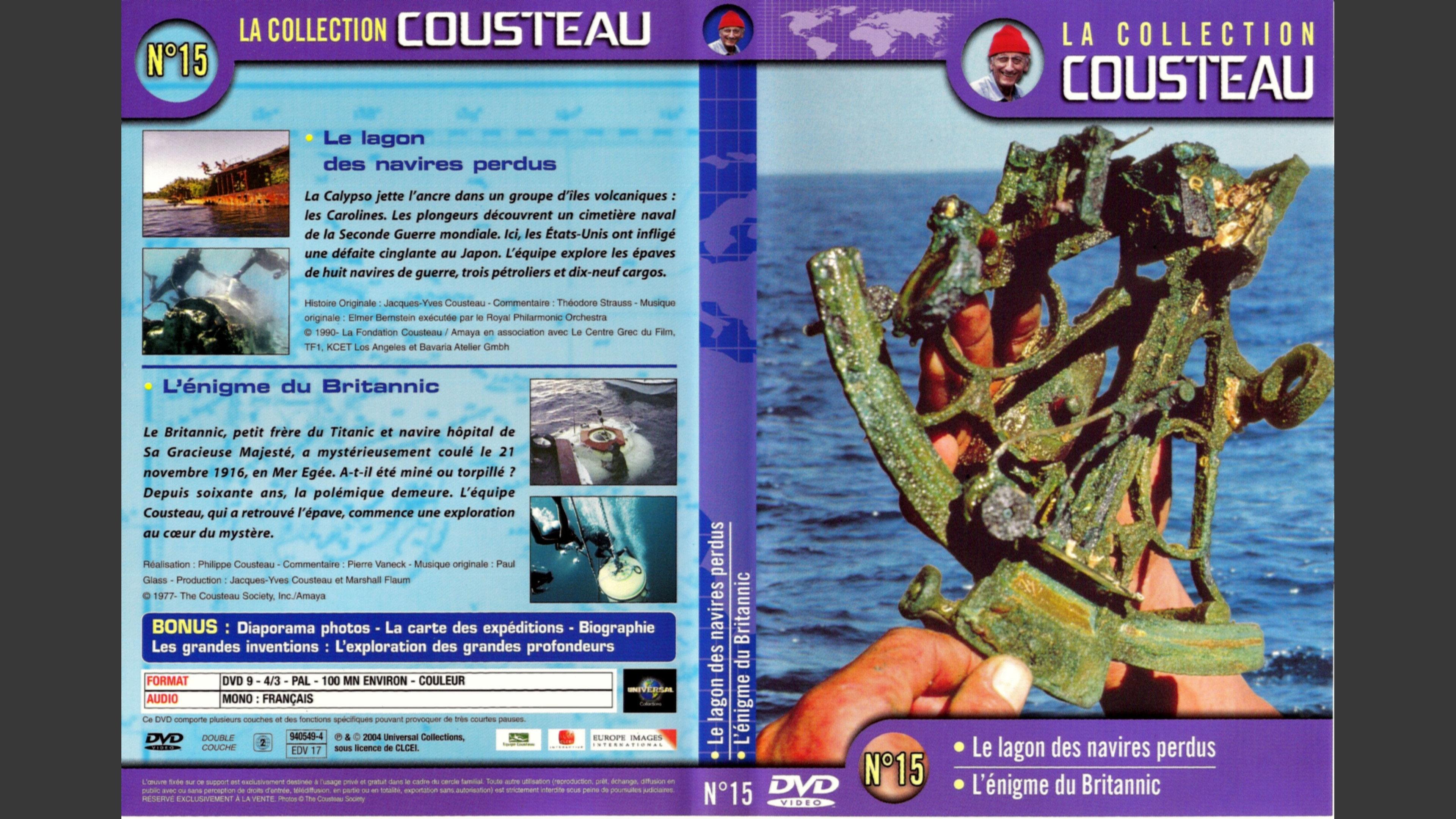 The Cousteau Collection N°15-1 | The Lagoon of Lost Ships 1970 movie scene