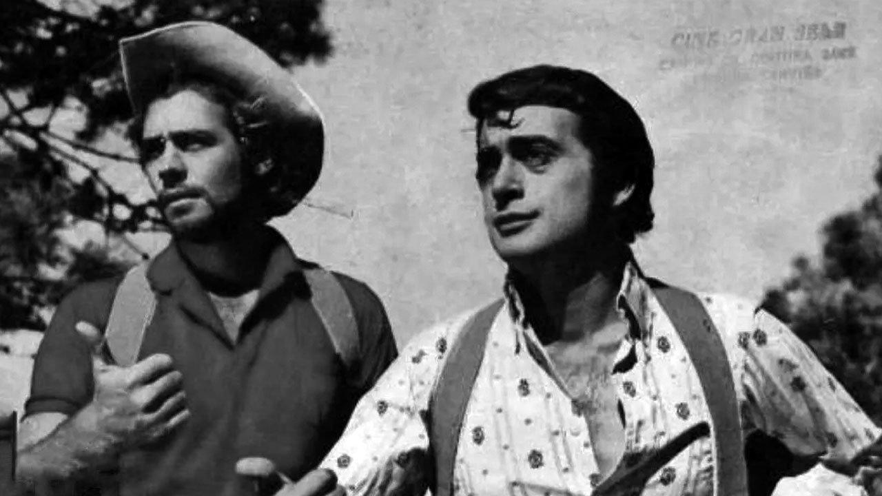 Los mochileros 1970 movie scene