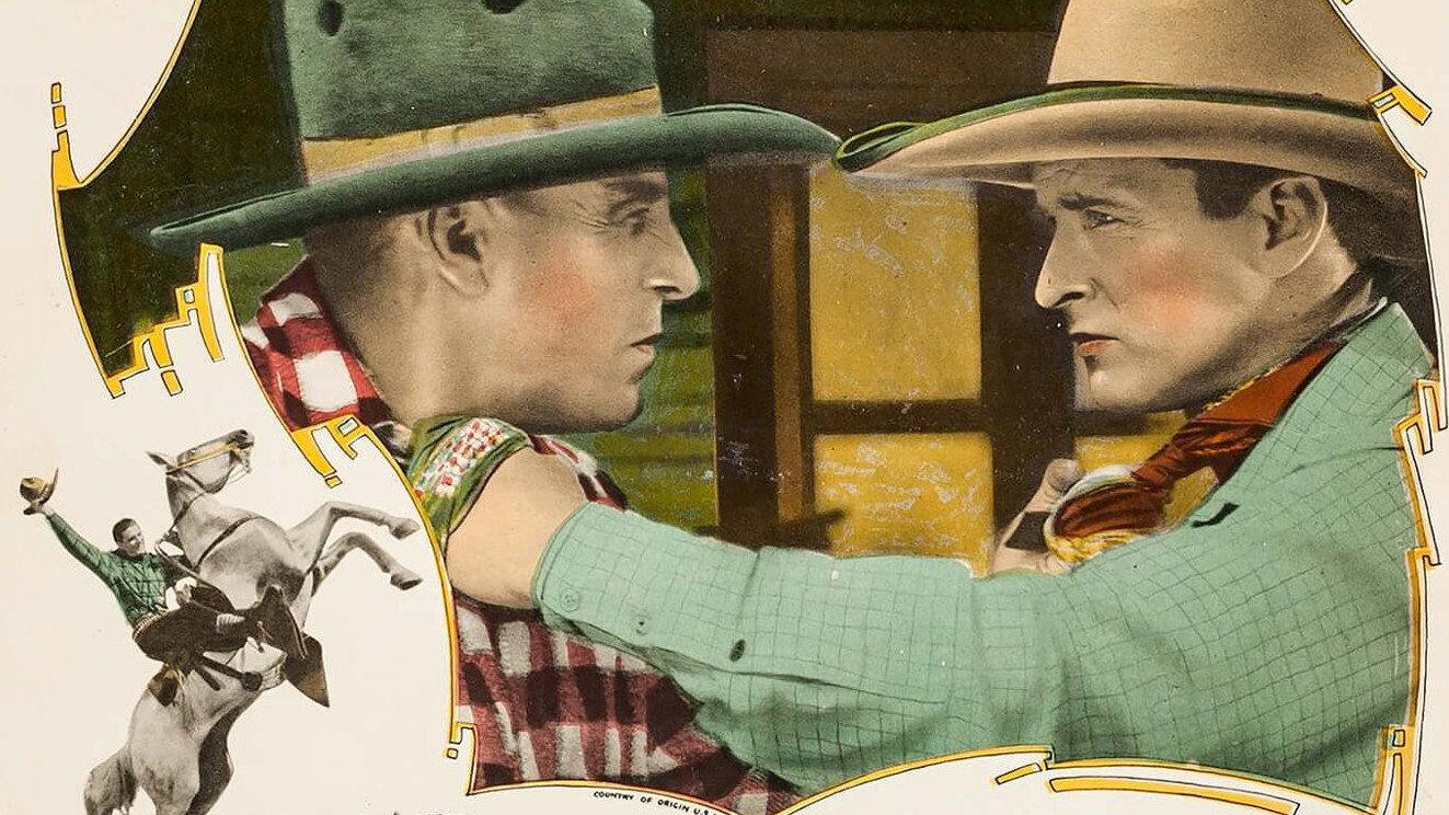 The Two-Gun Man 1926 movie scene