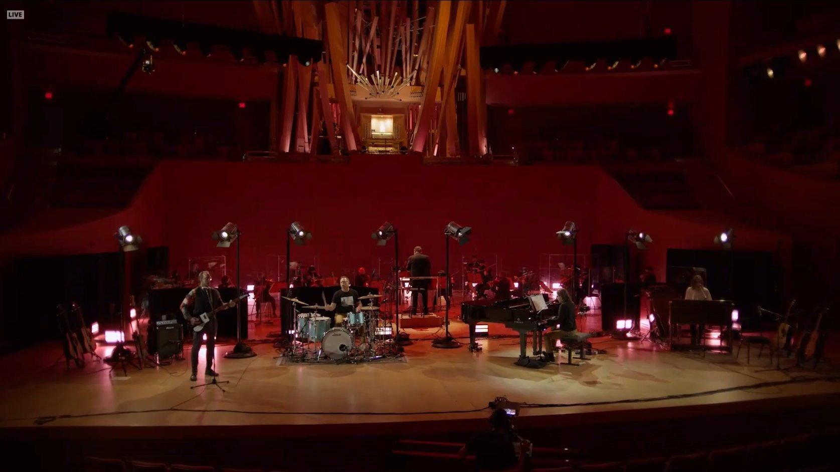Weezer: OK Human Live with the L.A. Philharmonic + Y.O.L.A. 2021 movie scene