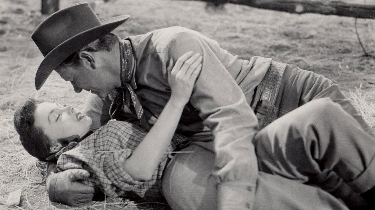 Black Horse Canyon 1954 movie scene