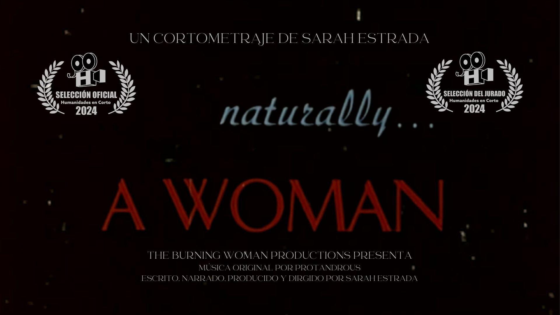 Naturally... A Woman 2024 movie scene
