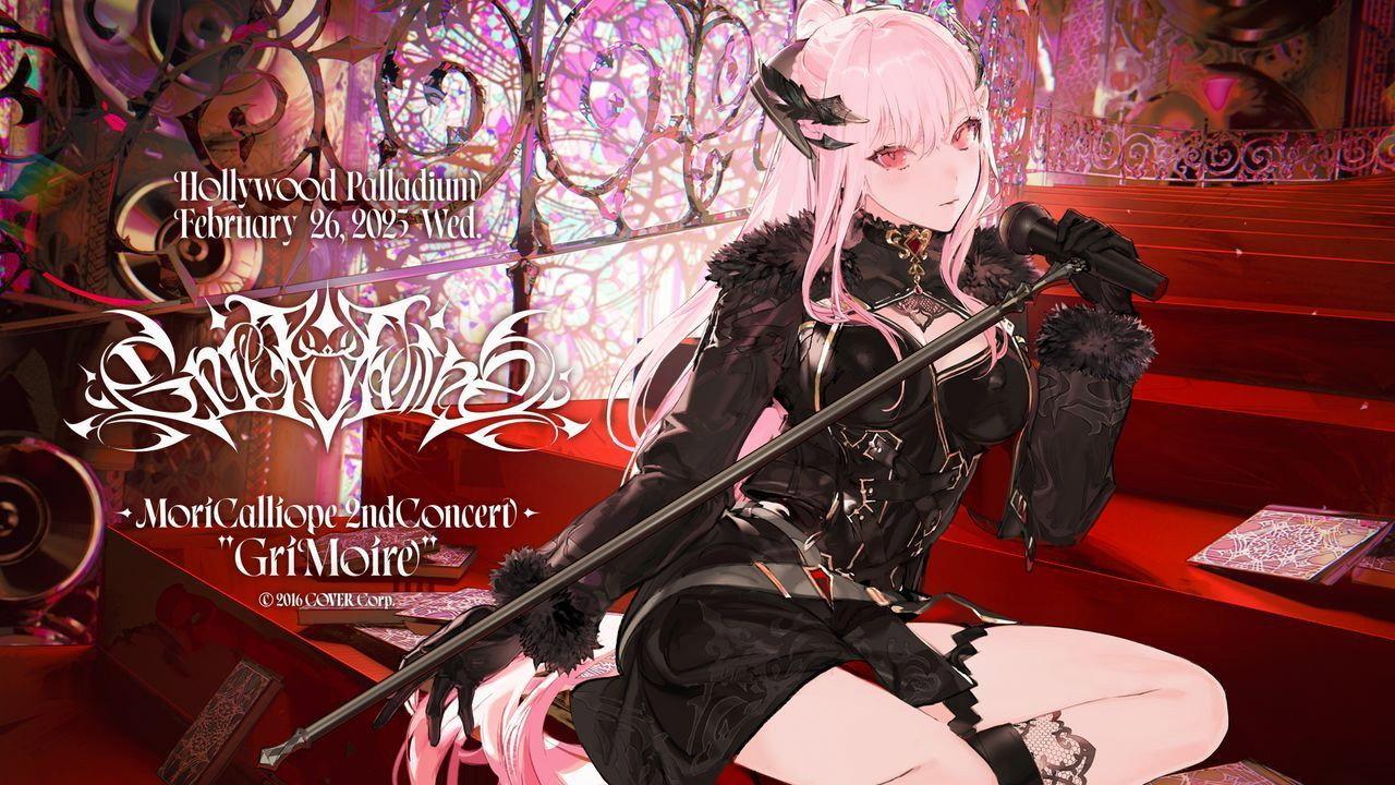Mori Calliope 2nd Solo Live “GriMoire” 2025 movie scene