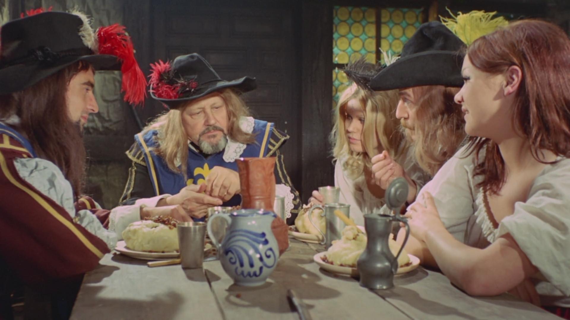 The Sex Adventures of the Three Musketeers 1971 movie scene