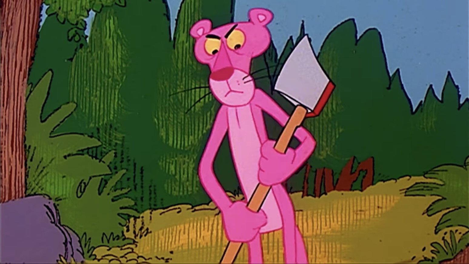 Pink in the Woods 1979 movie scene