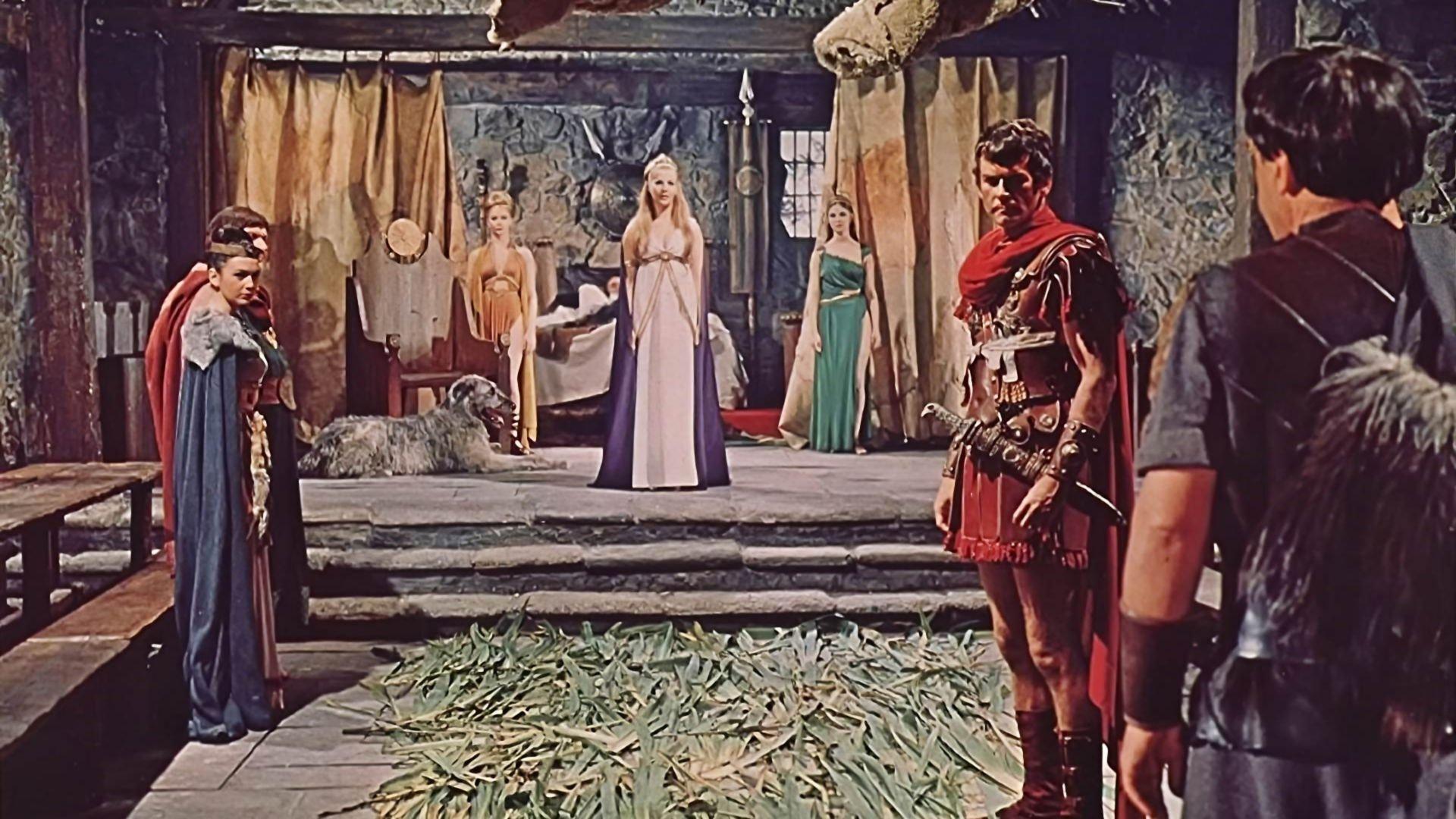 The Viking Queen 1967 movie scene