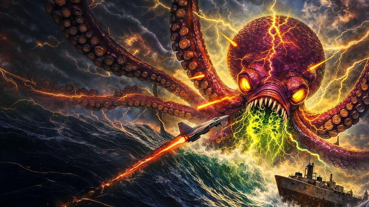 Shocktopus 2026 movie scene