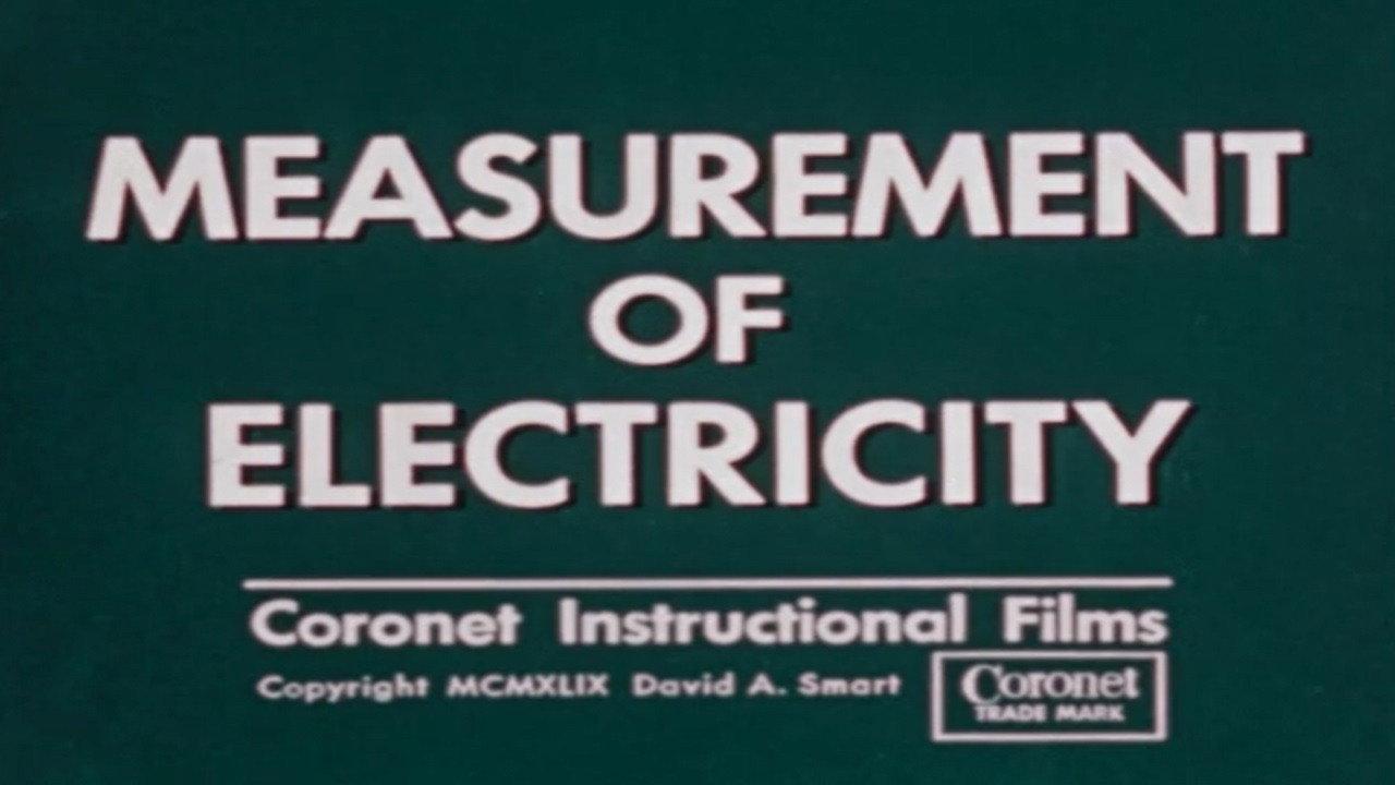 Measurement of Electricity 1949 movie scene
