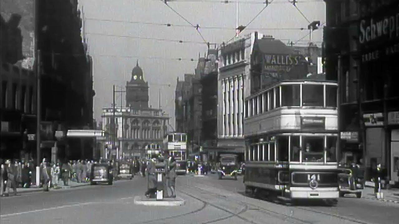 New Towns for Old 1942 movie scene