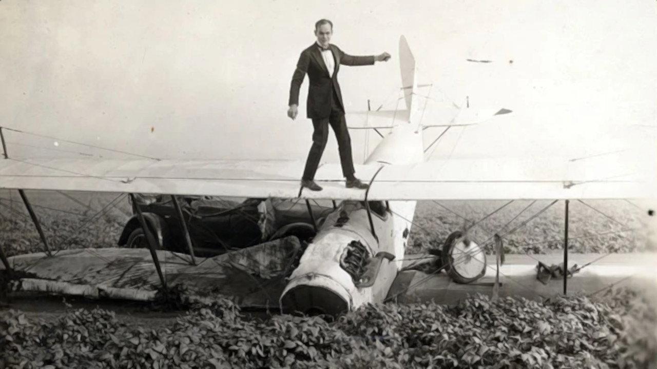 The Skywayman 1920 movie scene