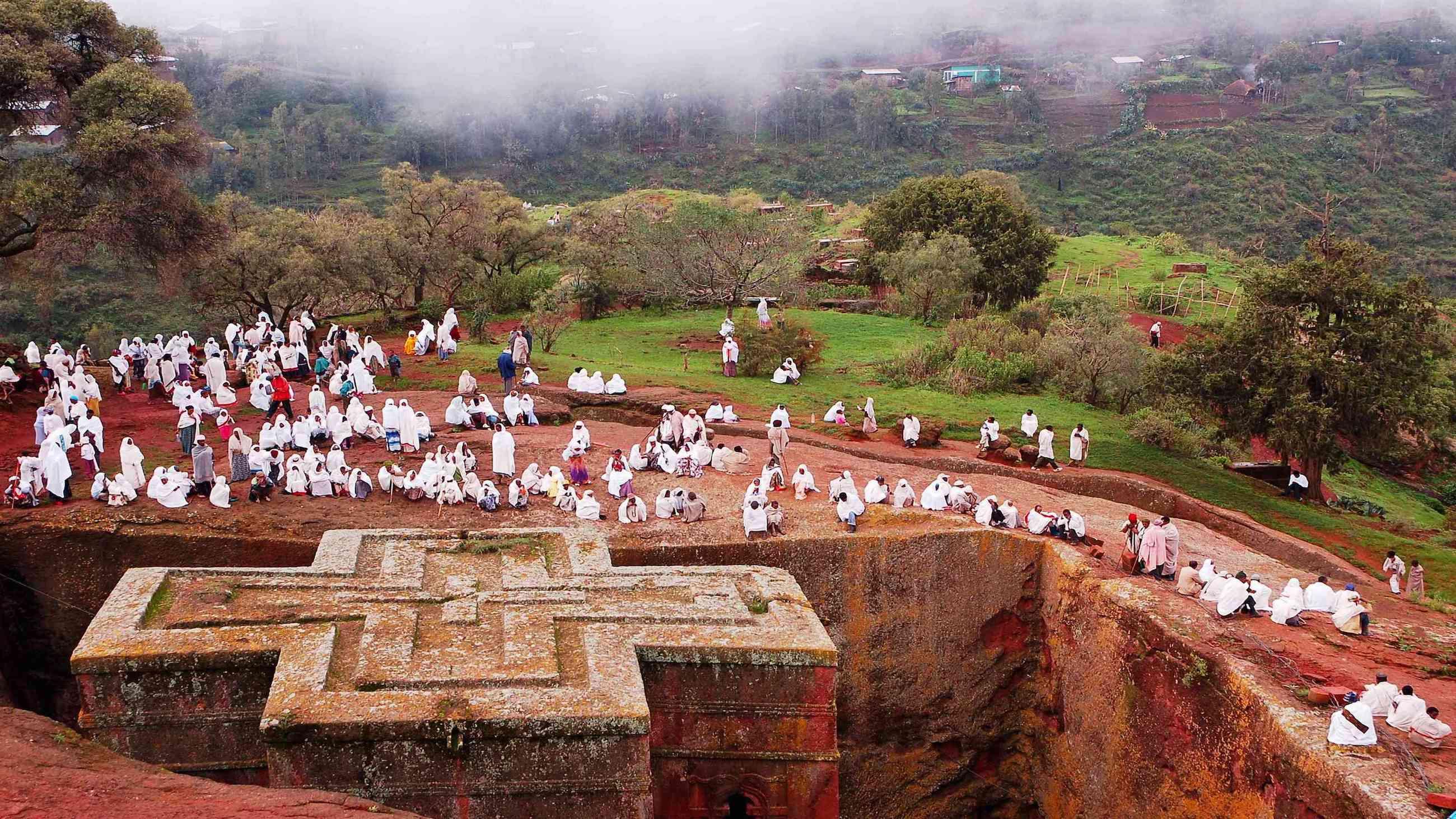 Lalibela 1988 movie scene