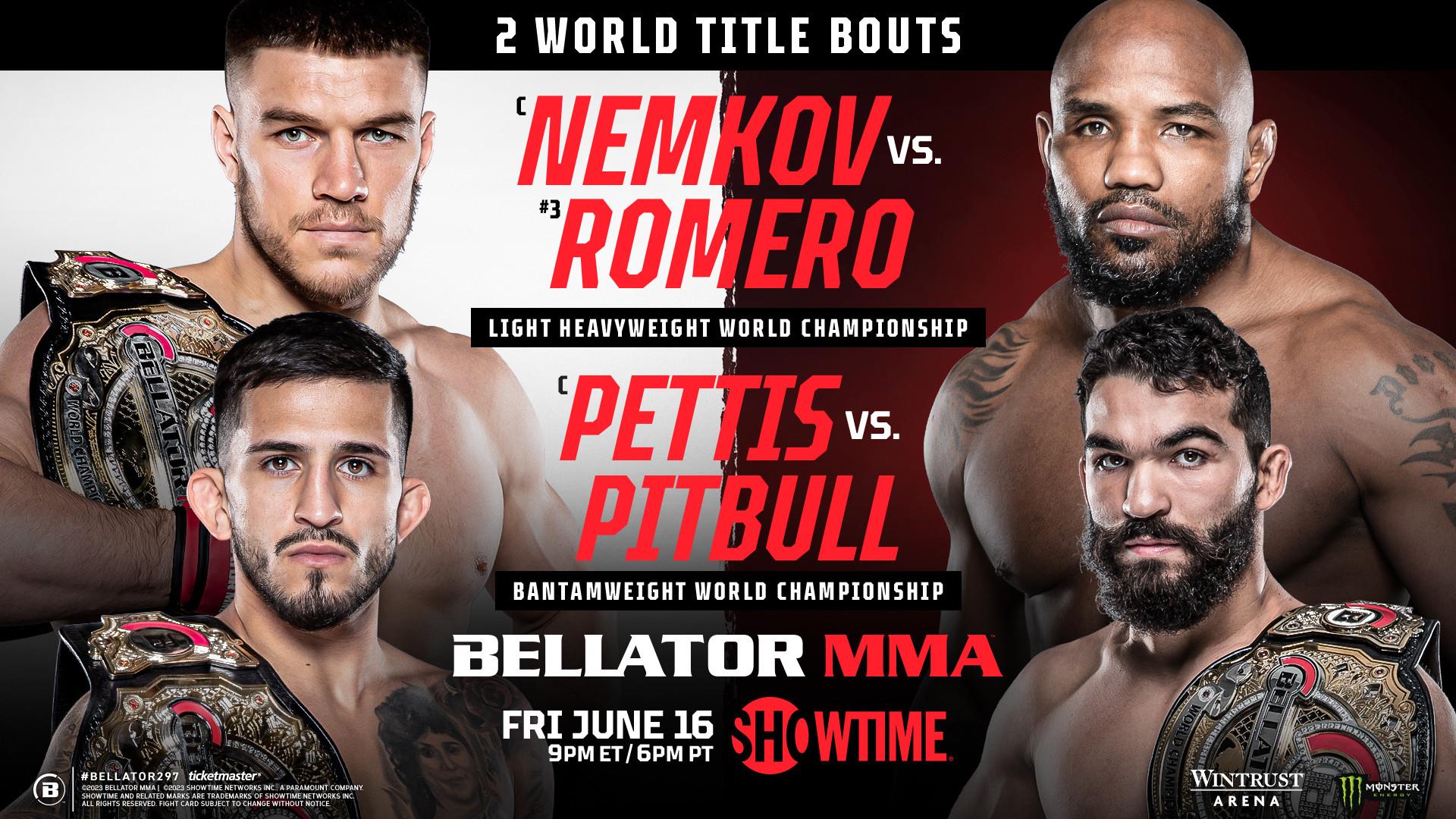Bellator 297: Nemkov vs. Romero 2023 movie scene