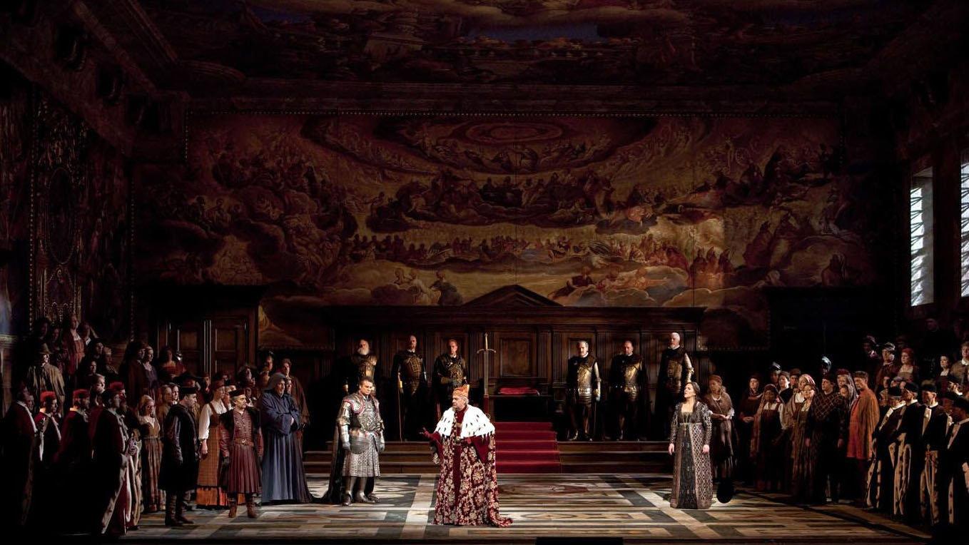 Simon Boccanegra [The Metropolitan Opera] 2010 movie scene