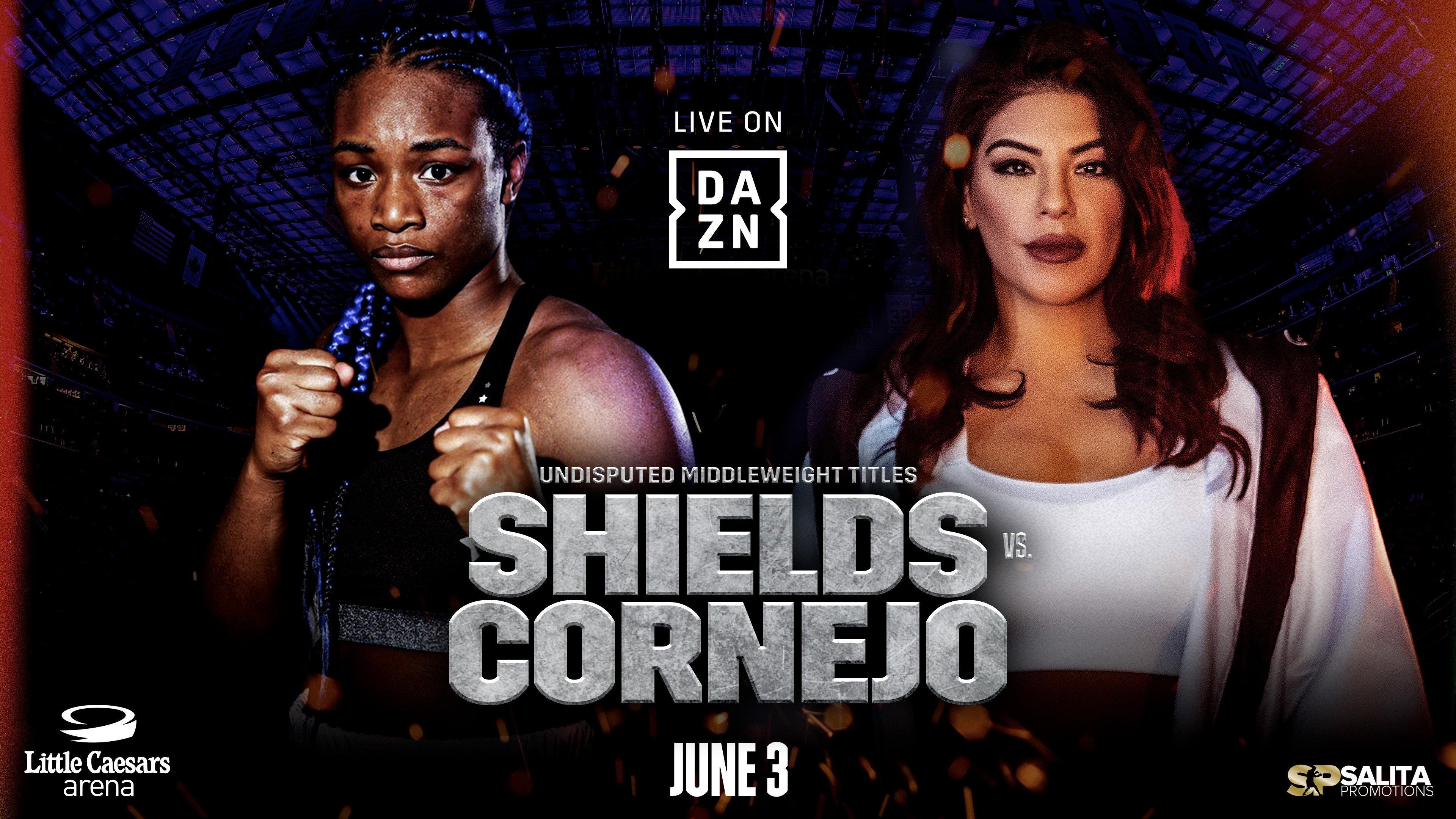 Claressa Shields vs. Maricela Cornejo 2023 movie scene