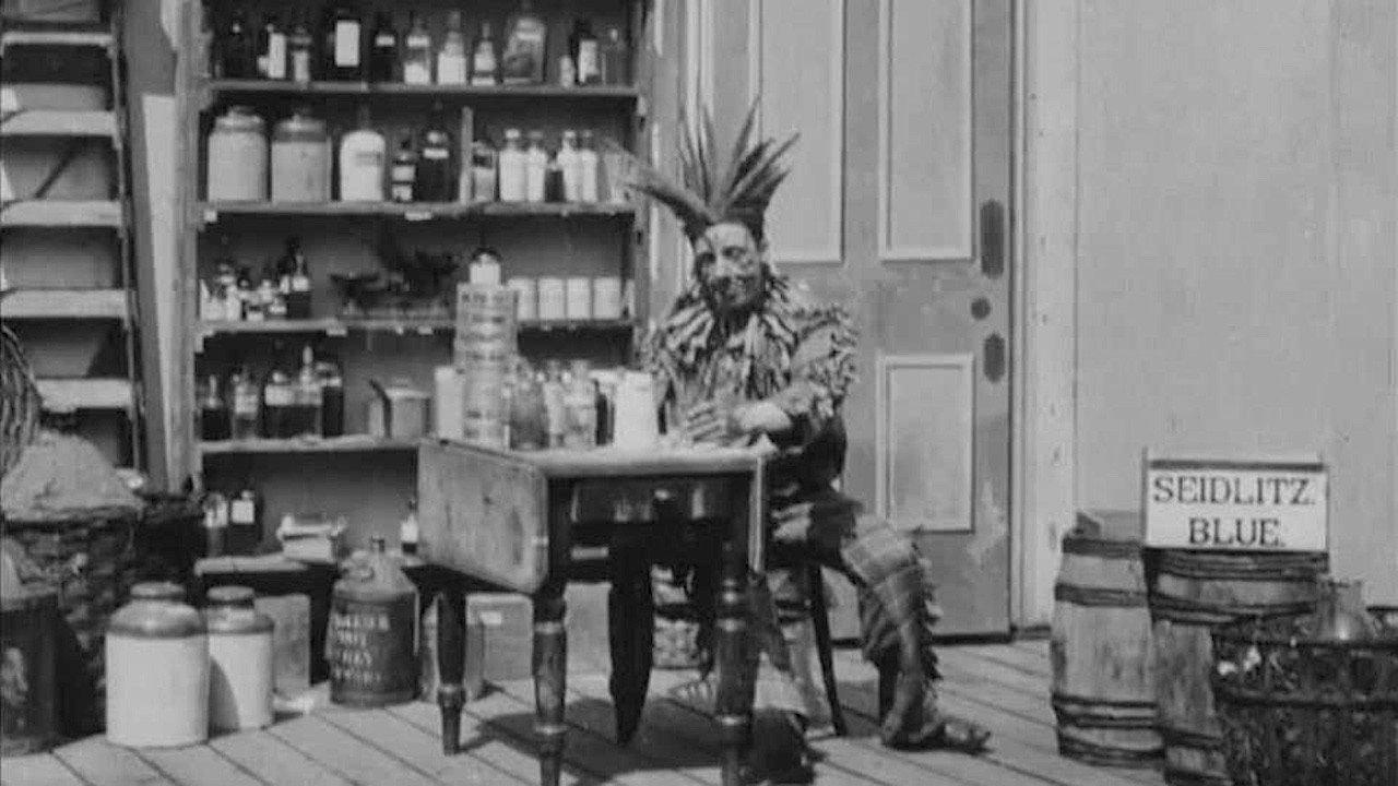 The Indian Chief and the Seidlitz Powder 1901 movie scene