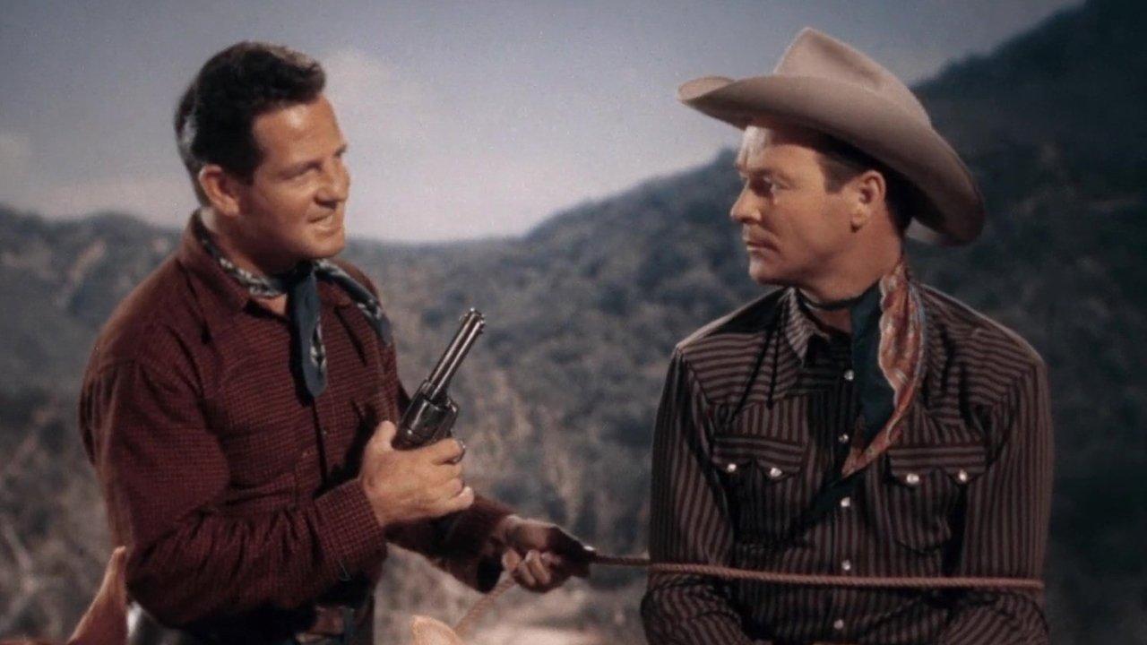 Sunset in the West 1950 movie scene