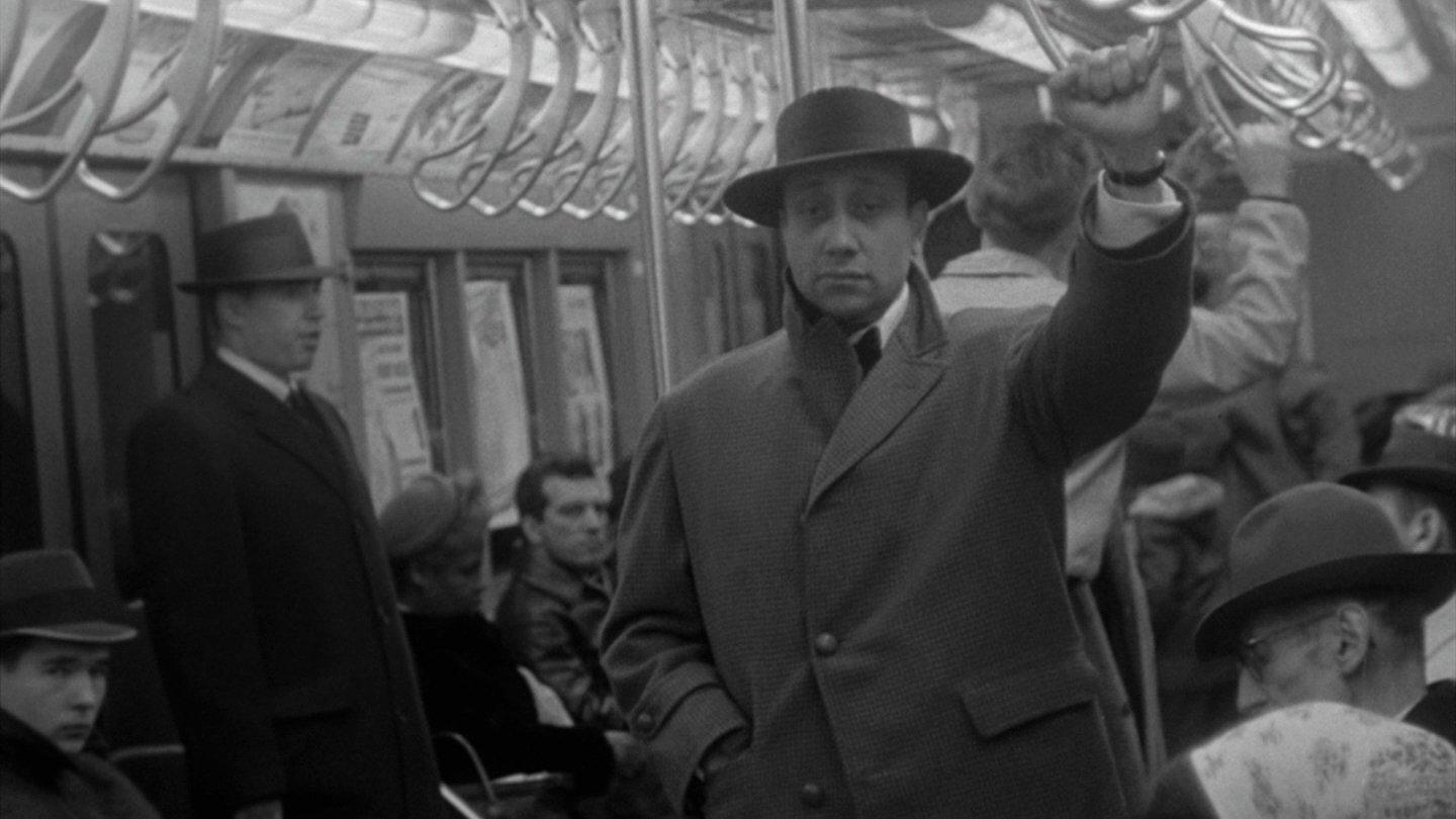 Two Men in Manhattan 1959 movie scene