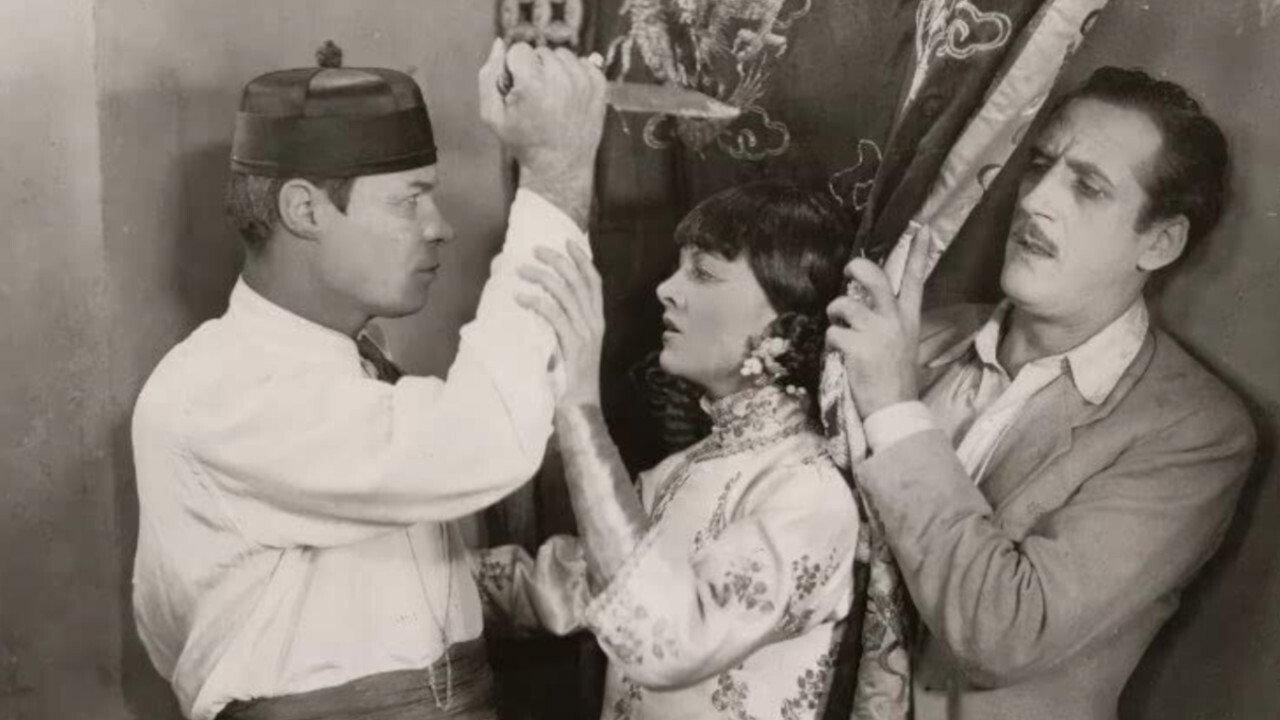 The Crimson City 1928 movie scene