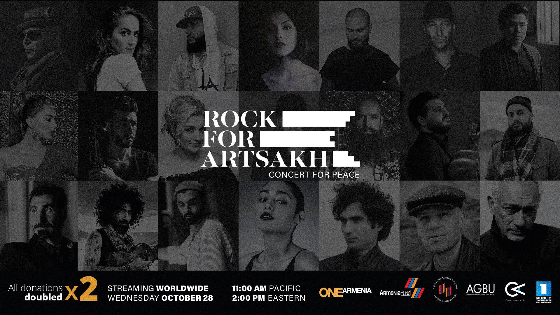 Rock for Artsakh: a concert for peace 2020 movie scene