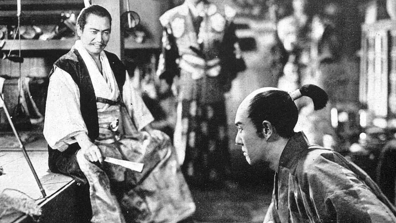Taiko's Rising in the World 1938 movie scene