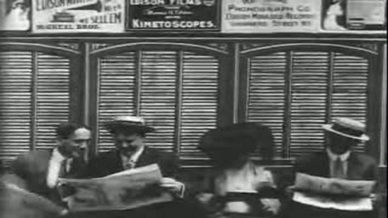 The Unappreciated Joke 1903 movie scene