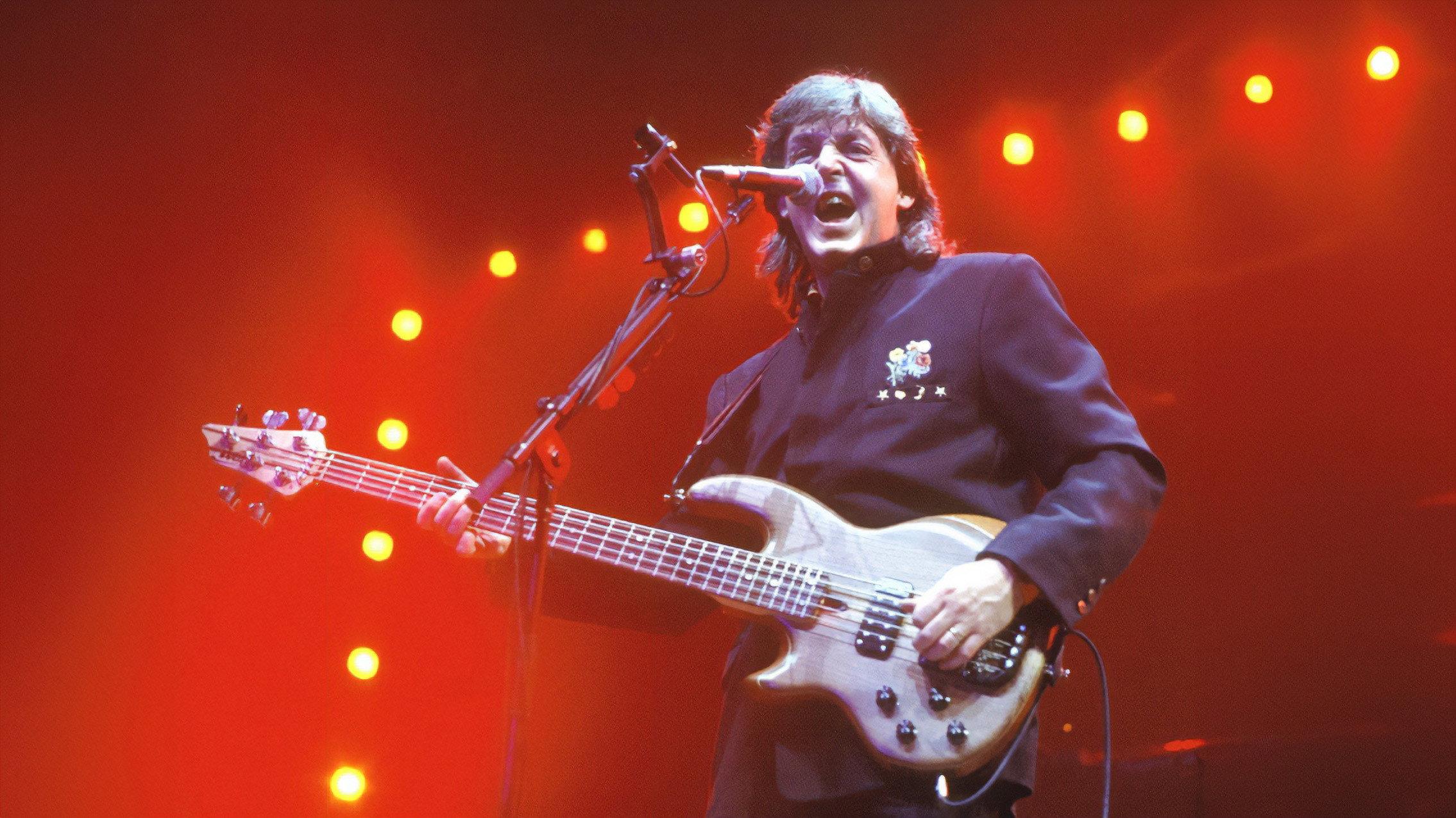 Paul McCartney's Get Back 1991 movie scene
