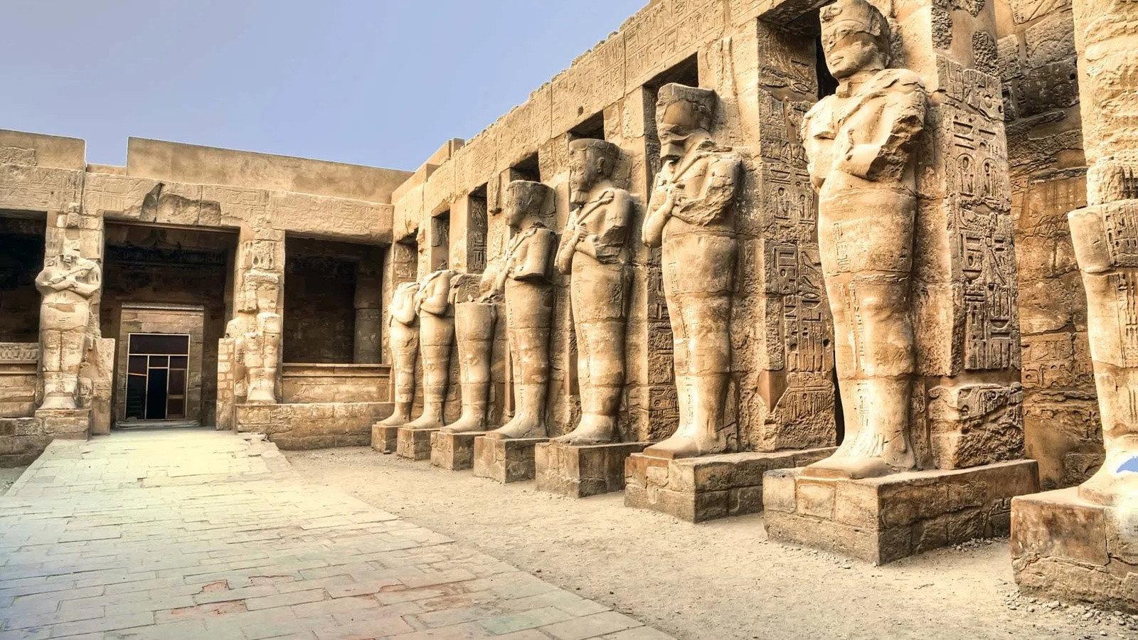 Karnak: The Largest Temple in the World 2023 movie scene